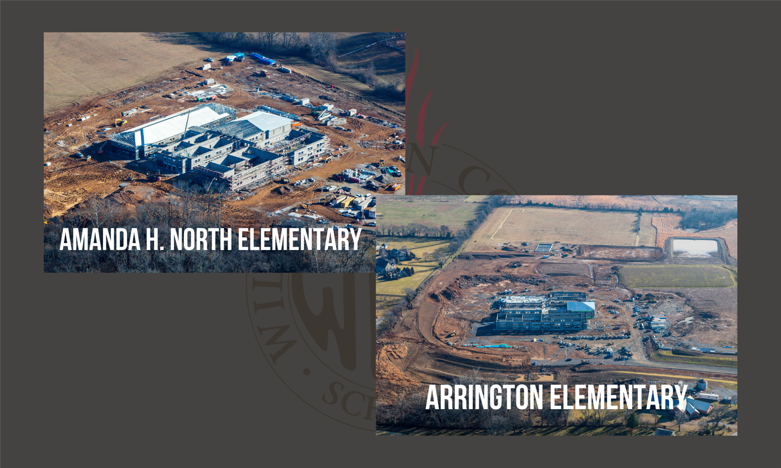 aerial shots of ARES and ANES